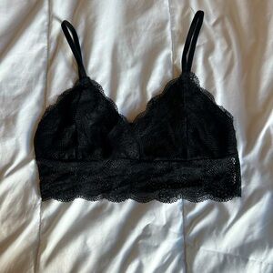 Black bralette